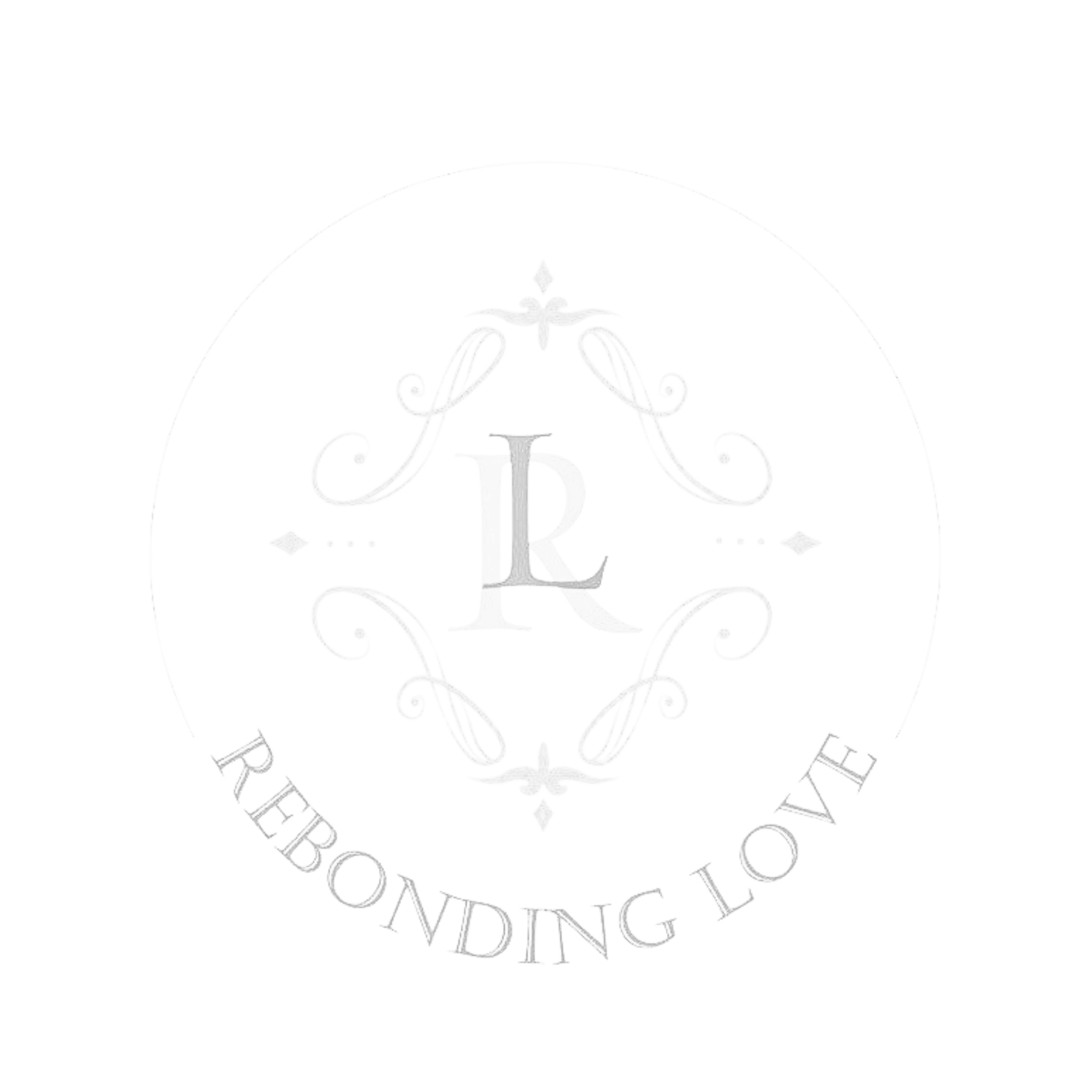 Rebonding love logo